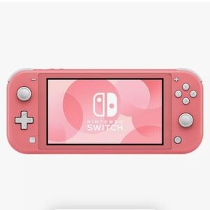 Nintendo Switch Lite - Coral Bundle